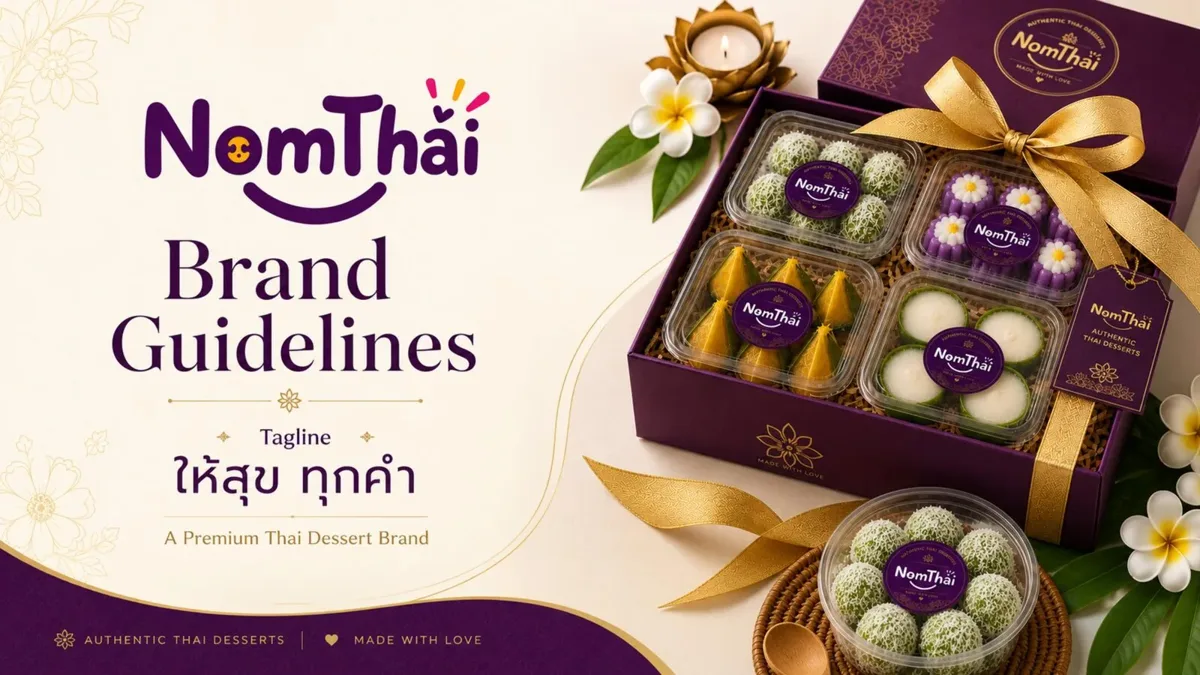 NomThai brand identity